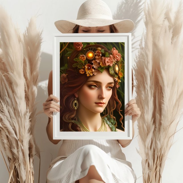 The Goddess Demeter | Digital Art Poster (Creator Uploaded)