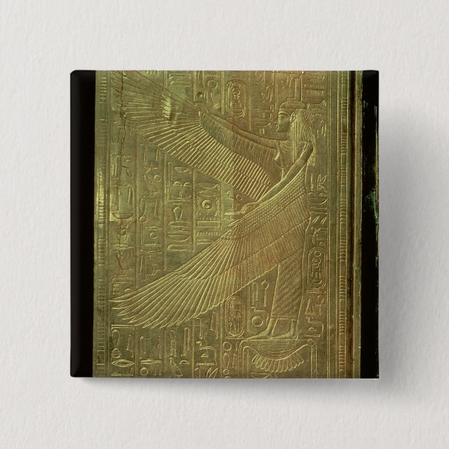The goddess Isis 15 Cm Square Badge (Front)
