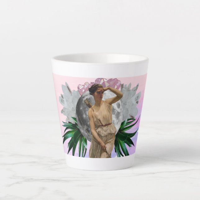 The Goddess Mug, Goddess, Mug, Latte, Coffee, Tea  Latte Mug (Front)