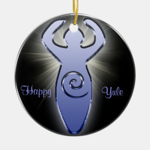 The Goddess Tree Ornament circle