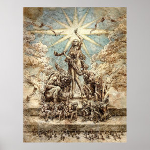 The Goddess Ymir Anime SNK Poster