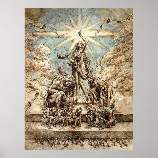 The Goddess Ymir  Anime SNK Poster (Front)