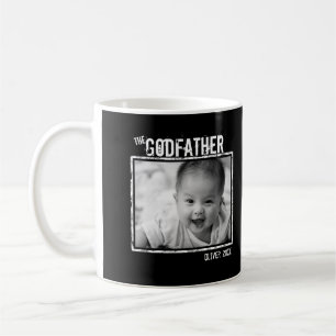 The Godfather   Personalised Photo and Name Coffee Mug