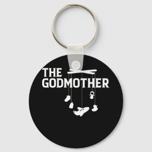 The Godmother of New Baby First Time Mum Key Ring