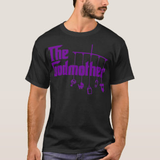 The Godmother of New Baby  Funny Pun Premium  T-Shirt