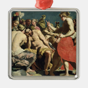 The Gods of Olympus Metal Ornament
