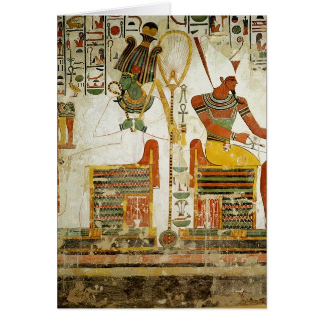 The Gods Osiris and Atum, from Tomb of (Front)