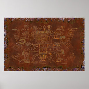 The Gods South American Folk Art Print