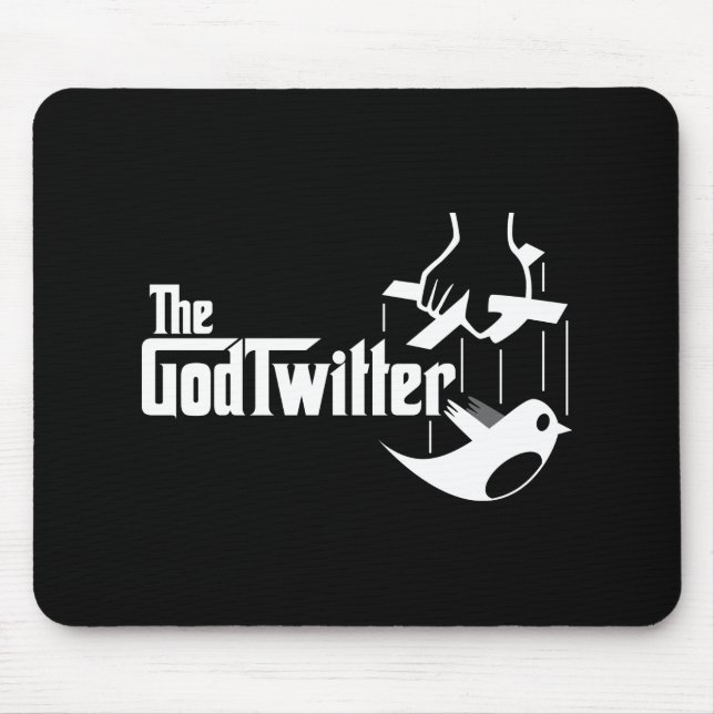 The GodTwitter Mousepad (Front)