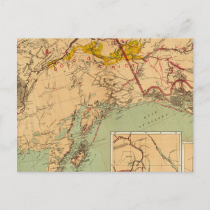 The Gold and Coal Fields of Alaska Postcard