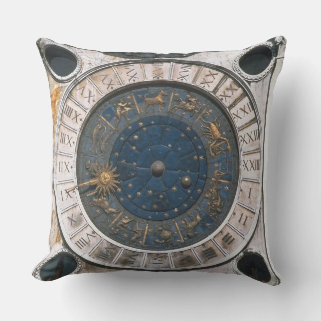 The gold and enamel clock face, design begun by Ma Cushion (Front)