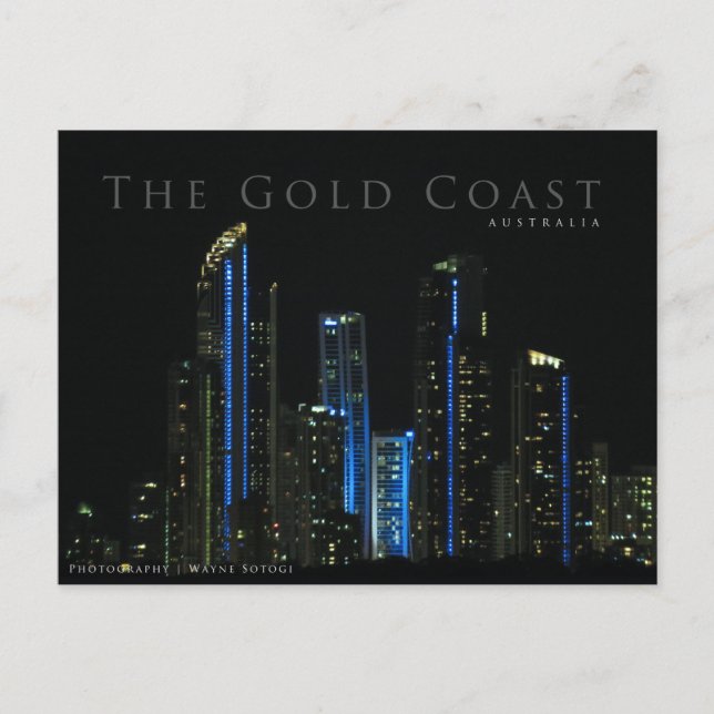 The Gold Coast | Australia Scenic Series Postcard (Front)