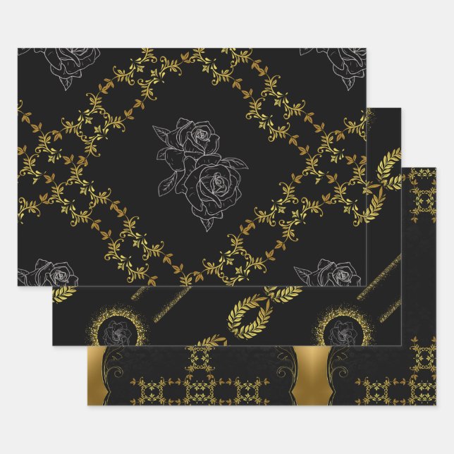 The Gold Leaf Collection - Wrapping Paper (Set)