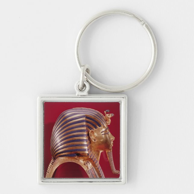 The gold mask, from the Treasure of Key Ring (Front)