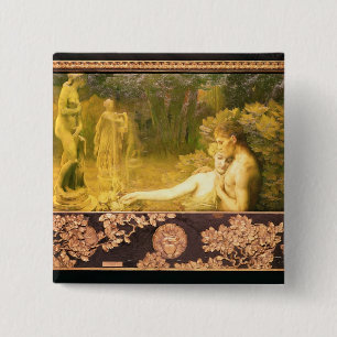 The Golden Age, 1897-98 15 Cm Square Badge
