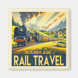 The Golden Age - Bordered Magnet