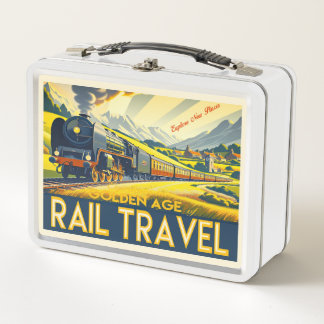 The Golden Age - Bordered Metal Lunch Box