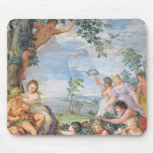 The Golden Age (fresco) Mouse Pad