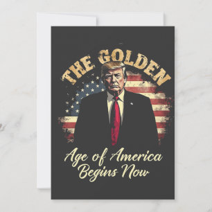 The Golden Age of America Begins Now Trump Announcement