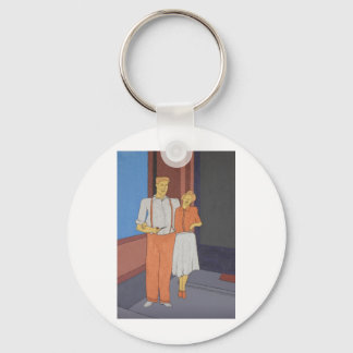 The Golden Age Of Bliss Key Ring