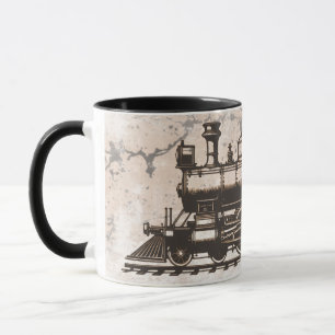The golden age of steam mug