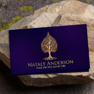 The Golden Bodhi tree Business Card