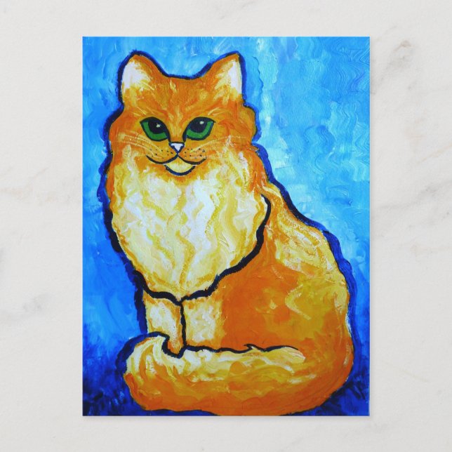 The Golden Boy Postcard (Front)