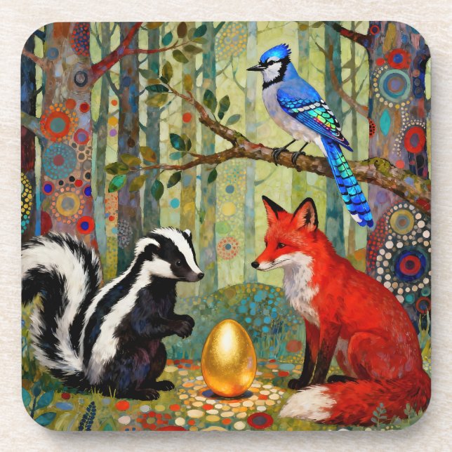 “The Golden Dilemma” Coaster (Front)