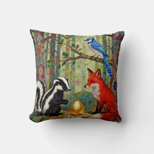 “The Golden Dilemma” Cushion