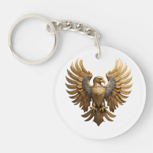 The Golden Eagle Key Ring