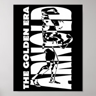 The Golden Era Arnold Bodybuilding Poster