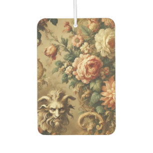 The Golden Fiend – Gothic Floral Car Air Freshener