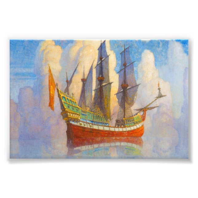 The Golden Galleon by Newell Convers Wyeth Photo Print (Front)