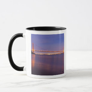 The Golden Gate Bridge at dusk from Kirby Cove Mug