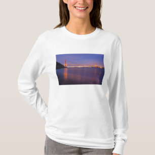 The Golden Gate Bridge at dusk from Kirby Cove T-Shirt