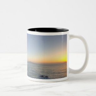 The Golden Gate Bridge at sunrise from Fort Two-Tone Coffee Mug