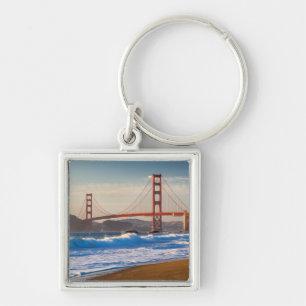 The Golden Gate Bridge From Baker Beach Key Ring