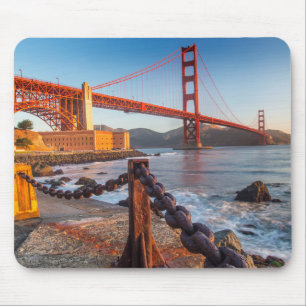 The Golden Gate Bridge From Fort Point Mouse Pad