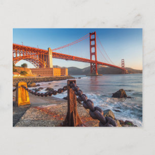 The Golden Gate Bridge From Fort Point Postcard