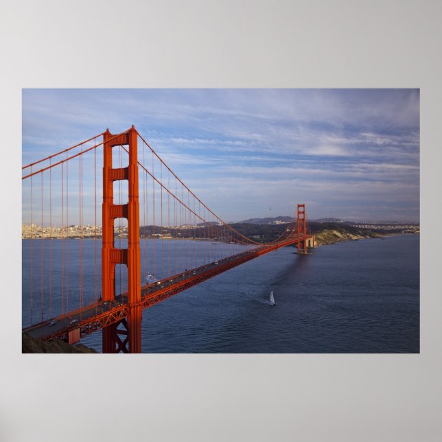 The Golden Gate Bridge from the Marin Poster (Front)