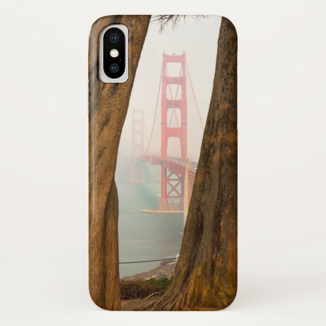The Golden Gate Bridge | Trees from Overlook View Case-Mate iPhone Case (Back)