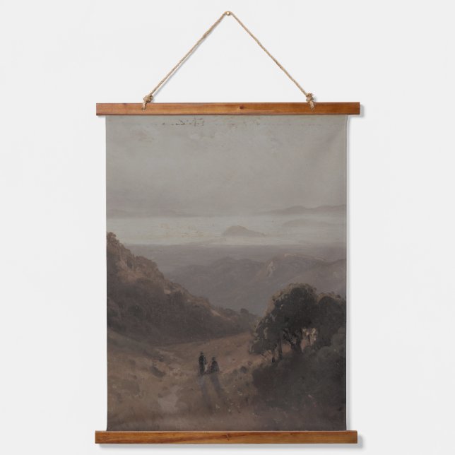 The Golden Gate by William Keith Hanging Tapestry (Front)