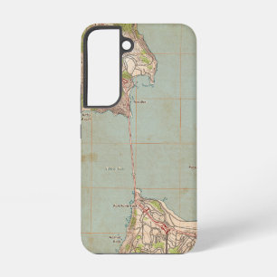 The Golden Gate Topographic Map Samsung Galaxy Case