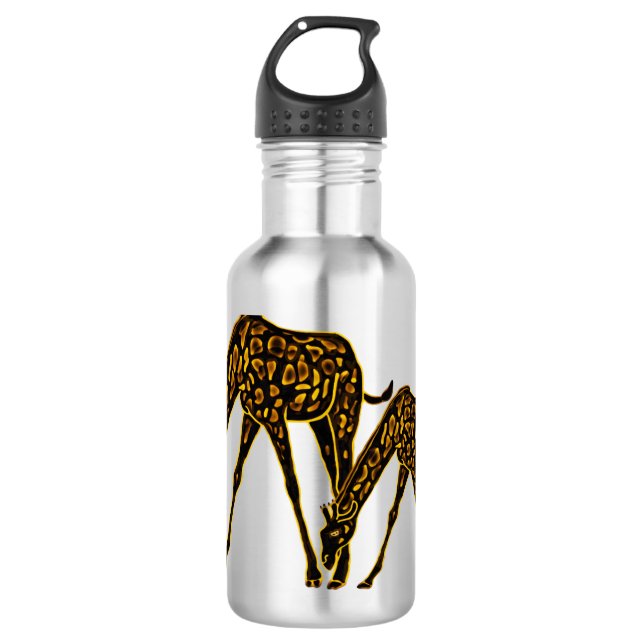 The Golden Giraffe 710 Ml Water Bottle (Front)