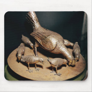 The Golden Hen and her Chicks Mouse Pad