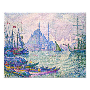 The Golden Horn, Minarets Paul Signac Photo Print