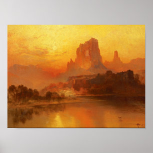 The Golden Hour by Thomas Moran Print