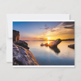 The Golden Hour in Greece Postcard