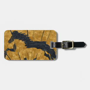 The Golden Icelandic Luggage Tag