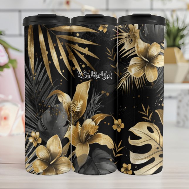 The Golden Jungle Thermal Tumbler (Creator Uploaded)